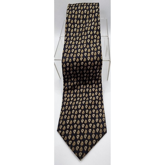 Keith Daniels Classic Apron Style 100% Silk Necktie - Picture 1 of 5